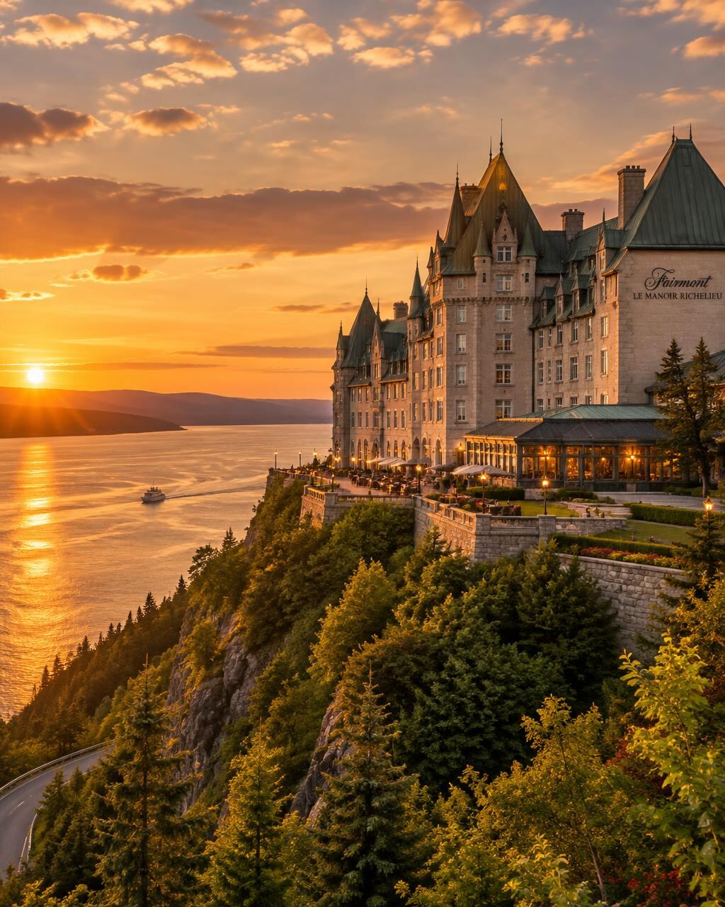 Faites Vos Jeux casino coach tour, Montréal → Tremblant → Québec → Charlevoix